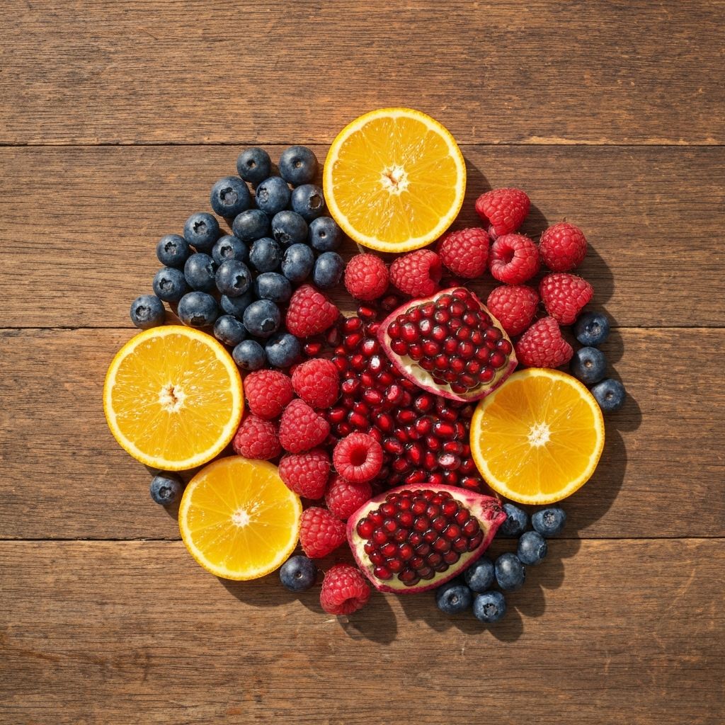 Berries and citrus fruits